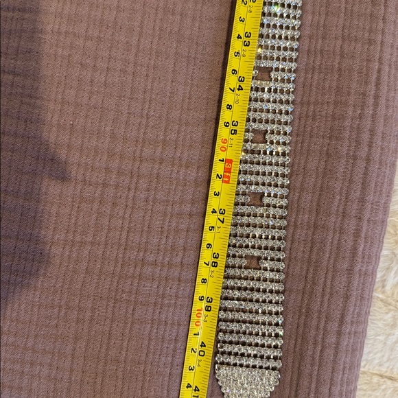 Silver Rhinestone Belt - Picture 11 of 11